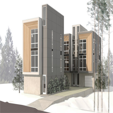 (WL-1) Slope Roof Stell Casa pré-fabricada para projeto residencial
